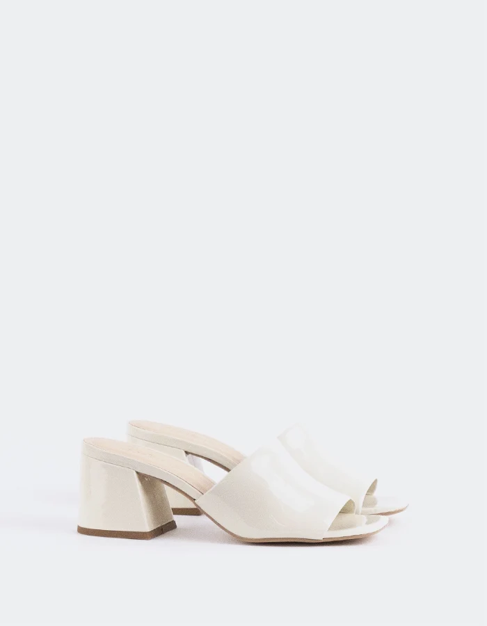 Clarabelle Off White Patent