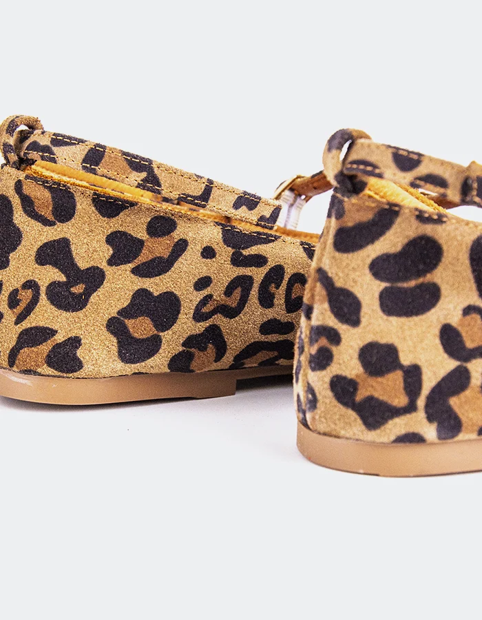 Glimmer Leopard Suede