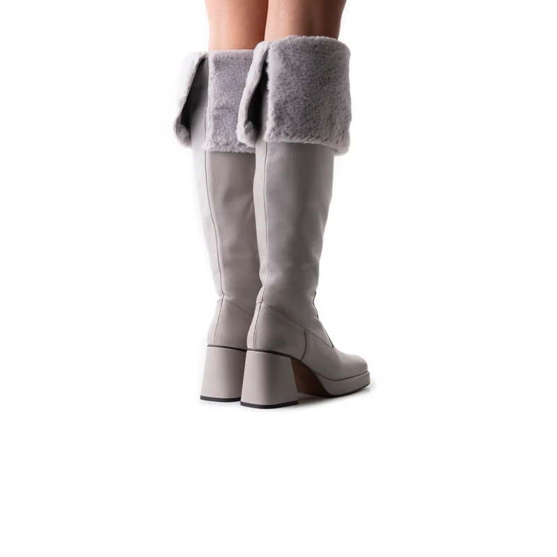 Jesse Grey Leather