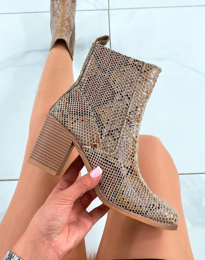Bottines Santiags : L'Effet Serpent au Rendez-vous