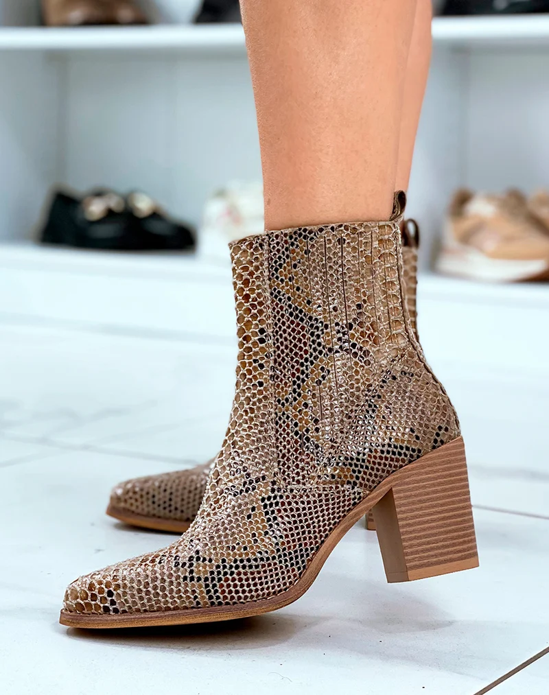 Bottines Santiags : L'Effet Serpent au Rendez-vous