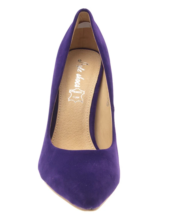 Chaussure femme Style Shoes: Escarpin violet