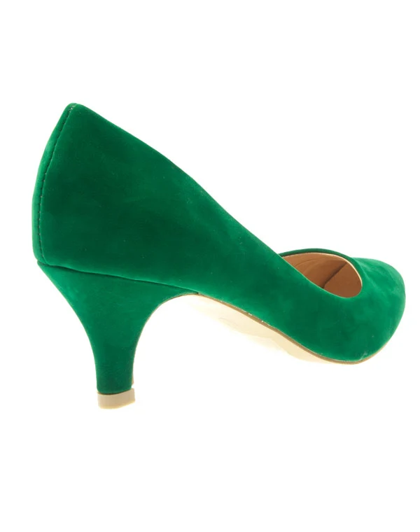 Chaussures femme Style Shoes: Escarpins vert
