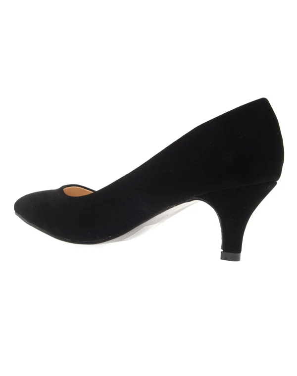 Chaussures femme Style Shoes: Escarpins noir