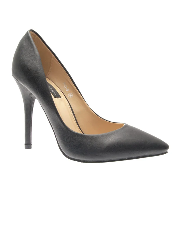 Chaussures femme Style Shoes: Escarpins noirs
