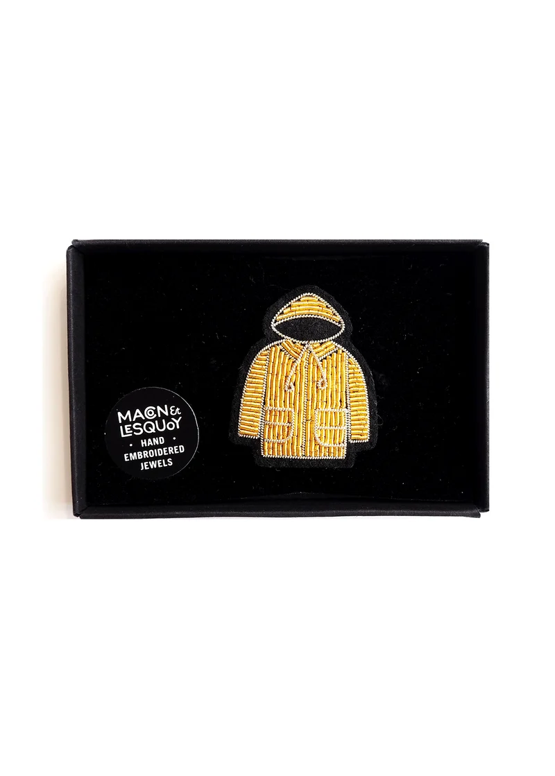 Broche brodée Ciré - SAINT JAMES x Macon & Lesquoy (OR)