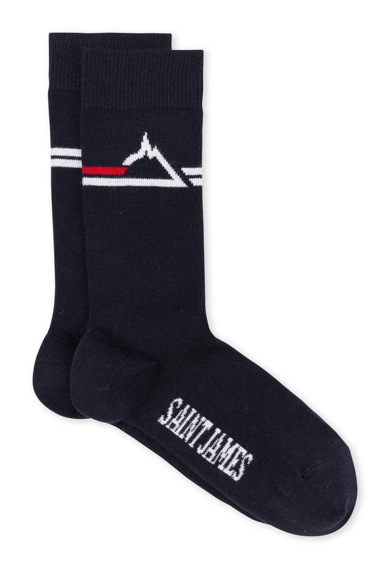 Chaussettes logo (NAVY)
