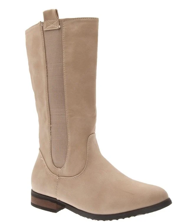 Chaussures femme Top Or: Bottes beige