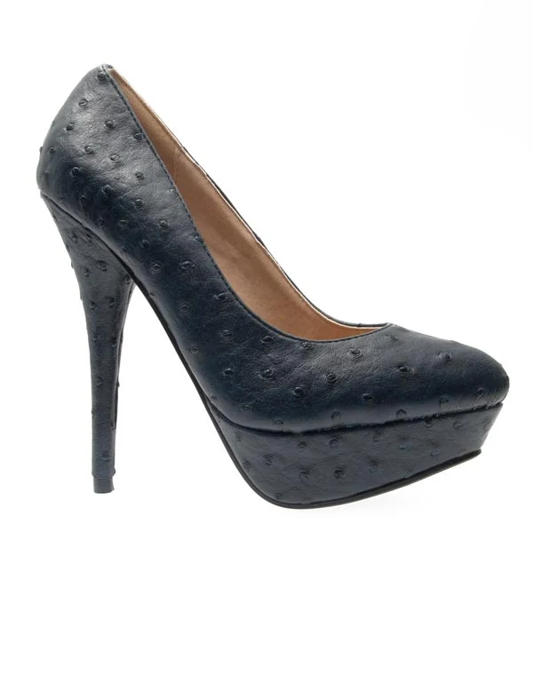 Chaussures femme Jennika: Escarpins bleu