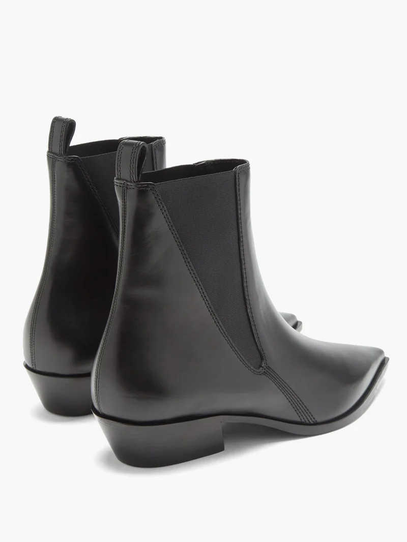 Grampian leather Chelsea boots