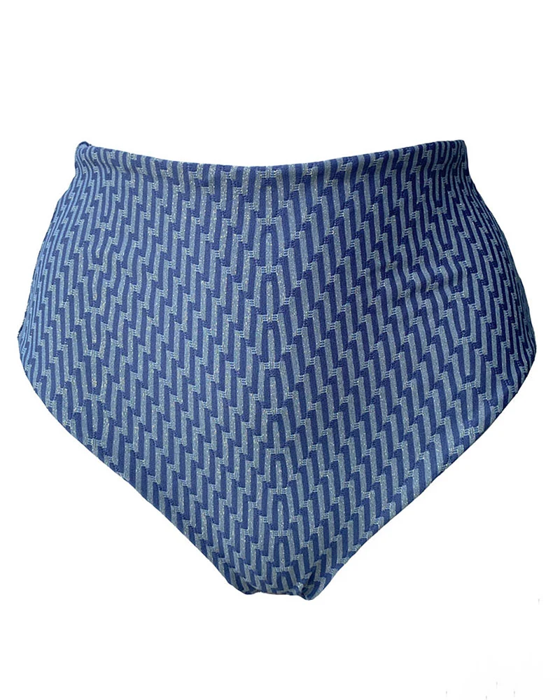Bas de maillot baie brune