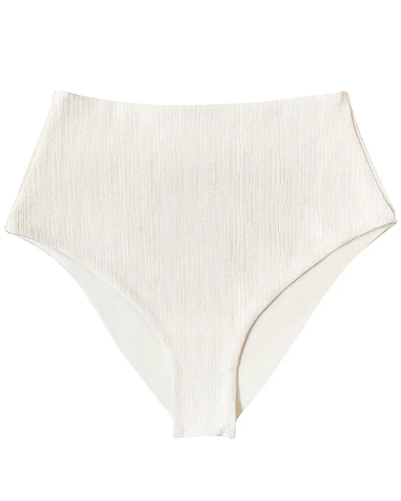 Bas de maillot baie brune