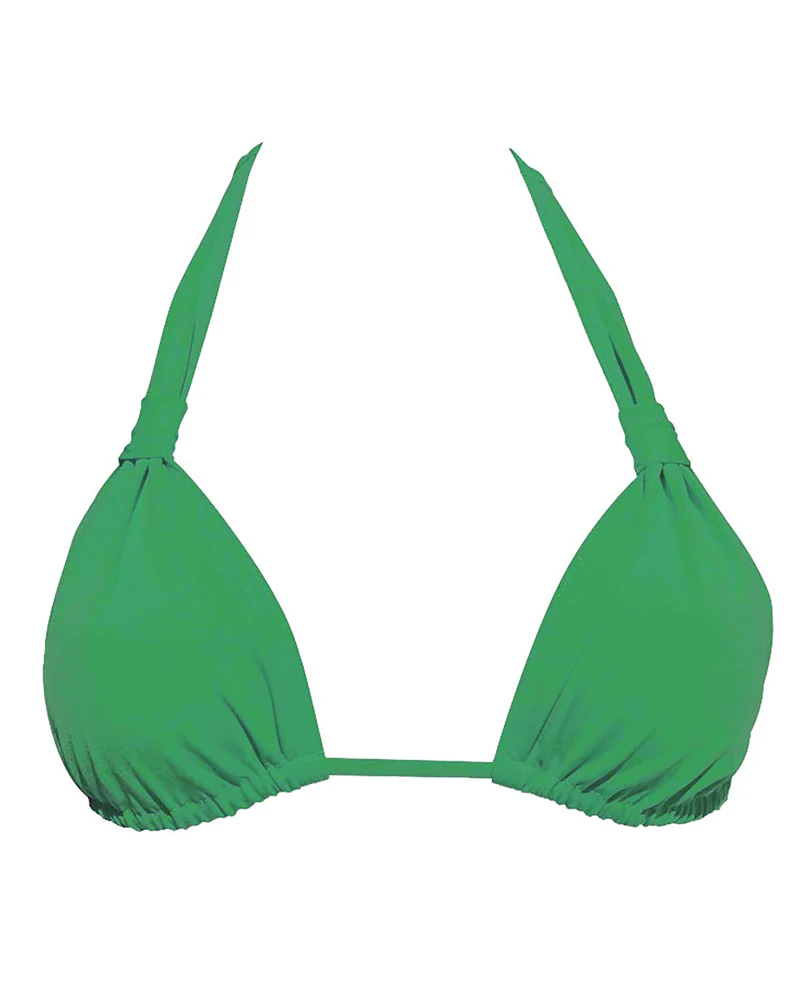 Haut de maillot baie brune