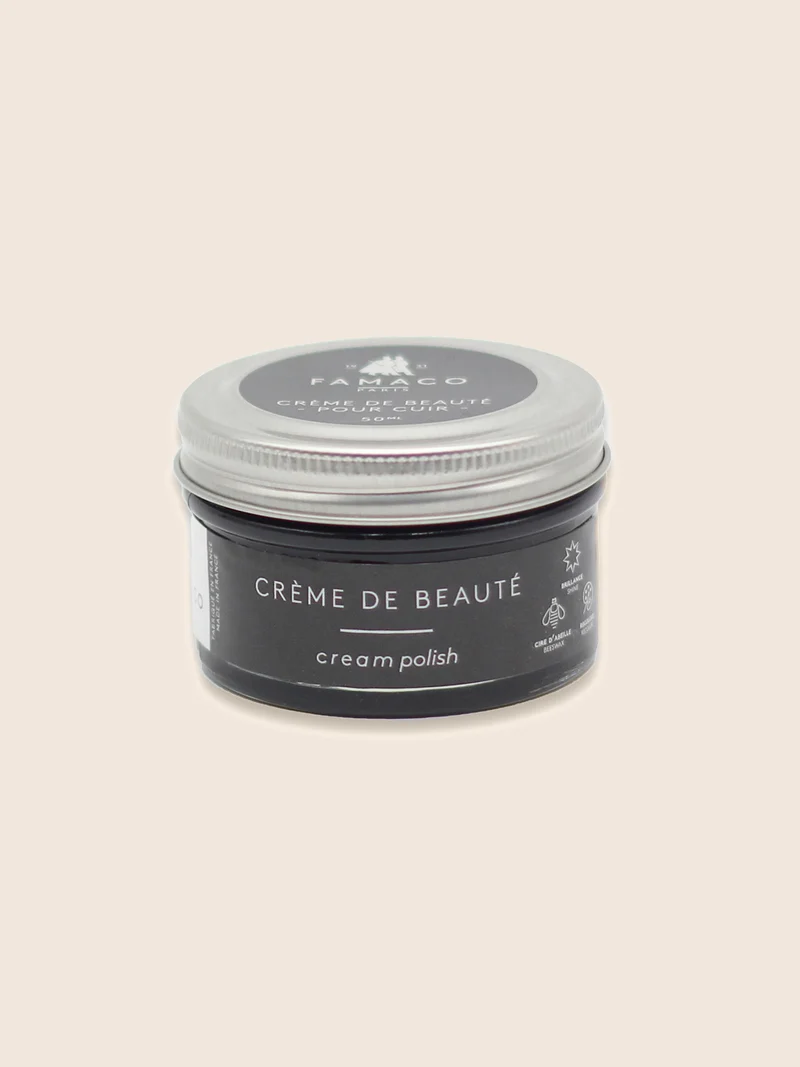 Cirage cuir noir