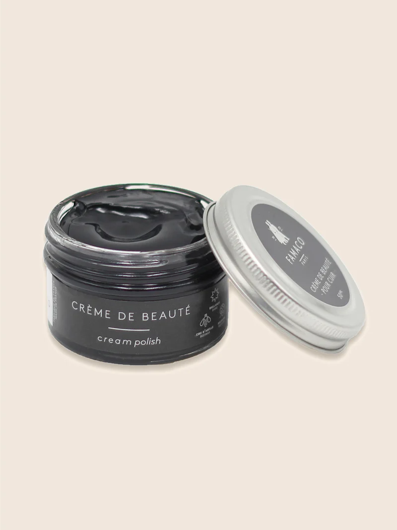 Cirage cuir noir