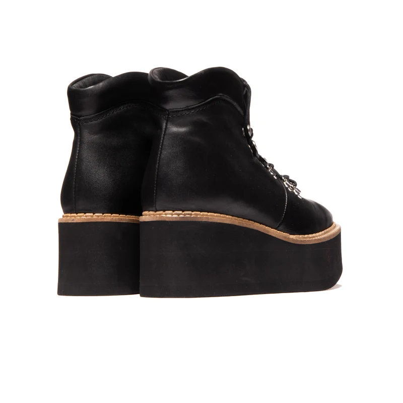 Delfina Black Leather