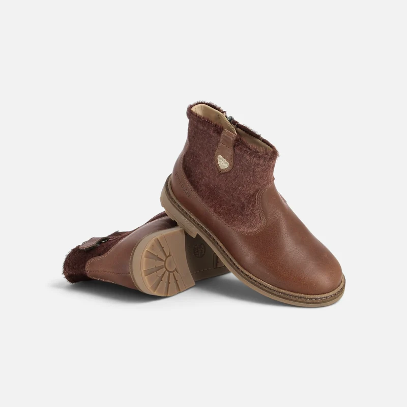 SISTER COVER - NAPPA-PONY - BROWN