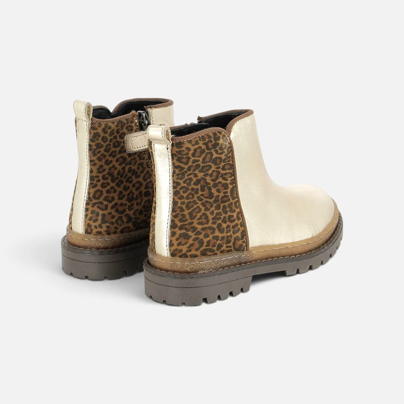 WALL BOOTS - LAM-BABY LEO - PLATINE-NATUREL