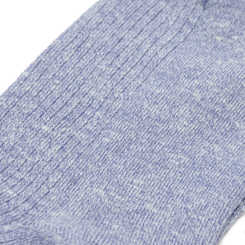 Socquettes | Bleu ciel - Lin & Coton