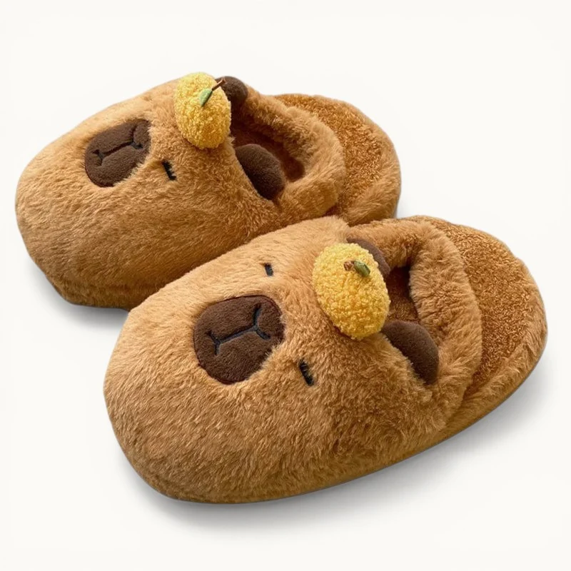 Chausson Capybara Kawaii