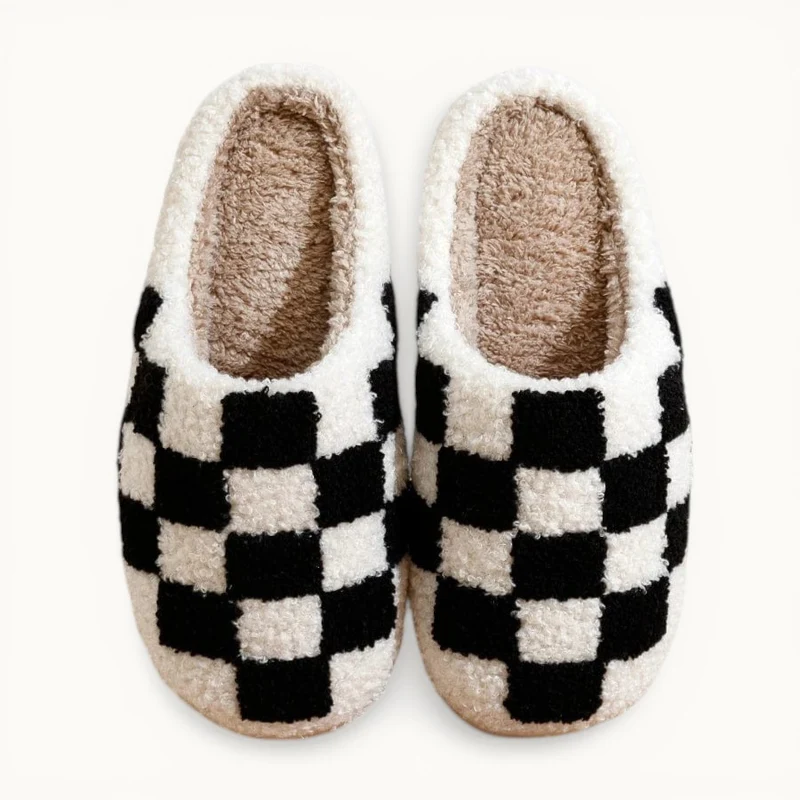 Chausson damier