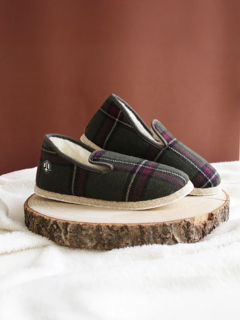 Charentaises tradition kaki