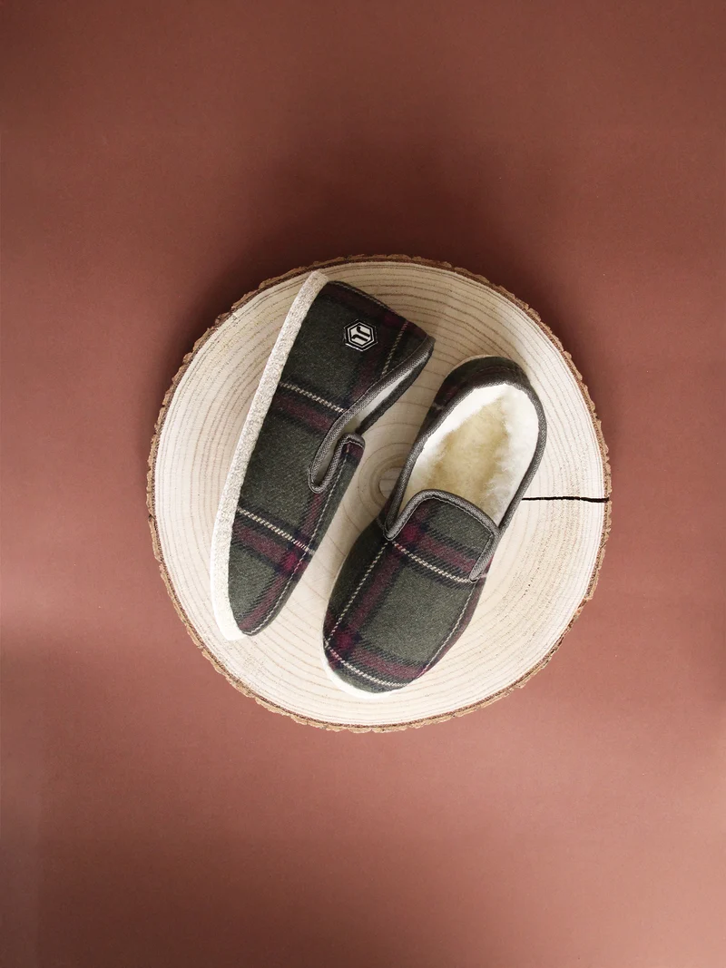 Charentaises tradition kaki