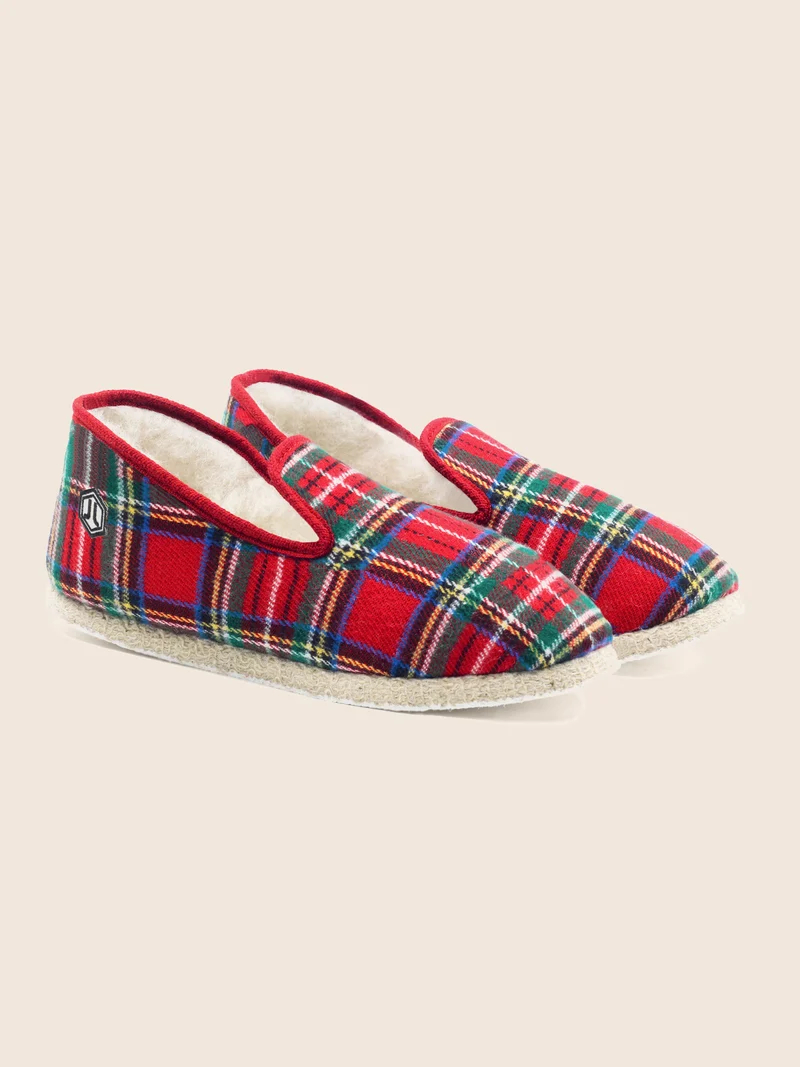 Charentaises tradition rouge