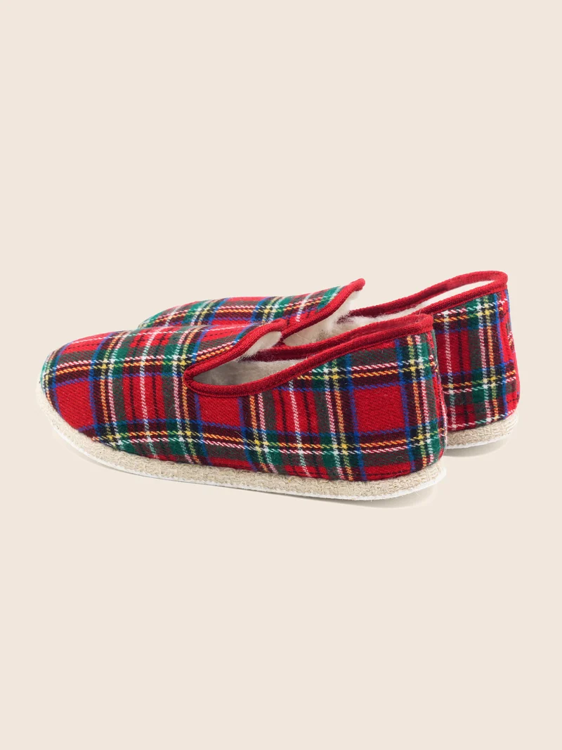 Charentaises tradition rouge