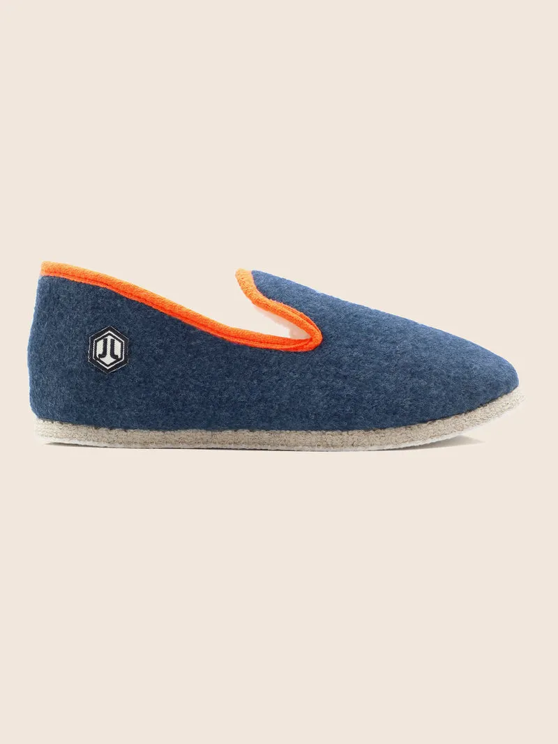 Charentaises tradition bleu denim