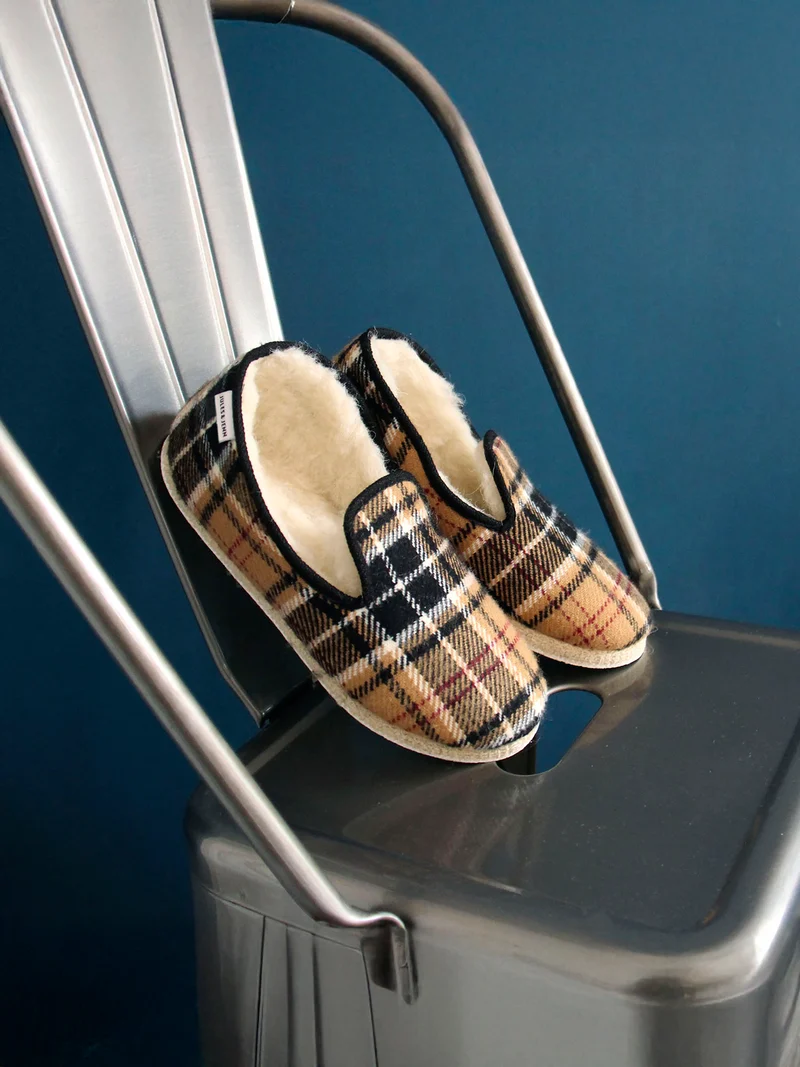 Charentaises tradition beige