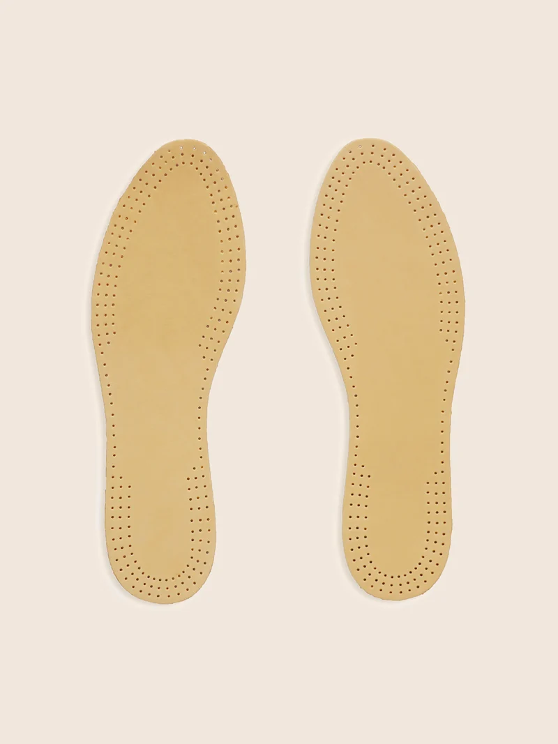 Semelles en cuir