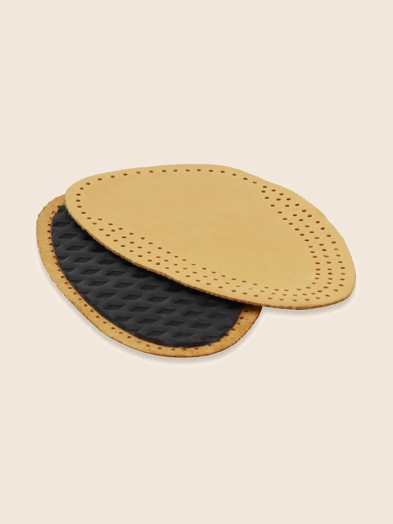 Demi-semelles en cuir