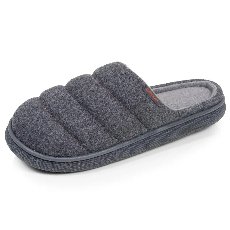 Chaussons Mules Homme BLOUP Chiné Gris