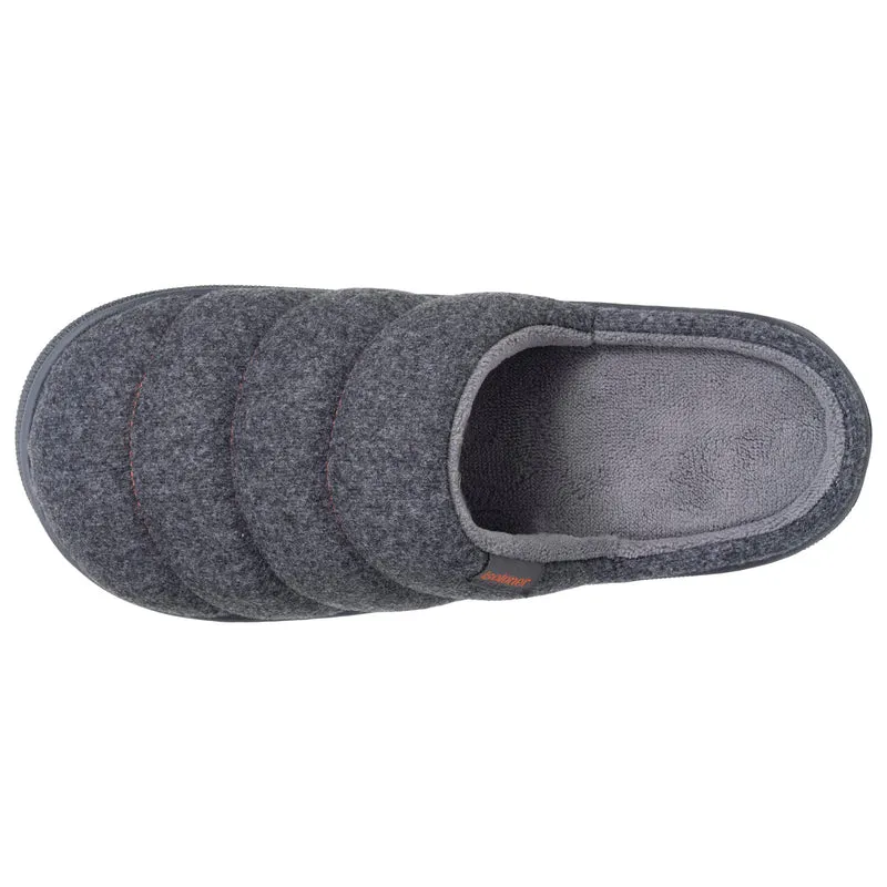 Chaussons Mules Homme BLOUP Chiné Gris