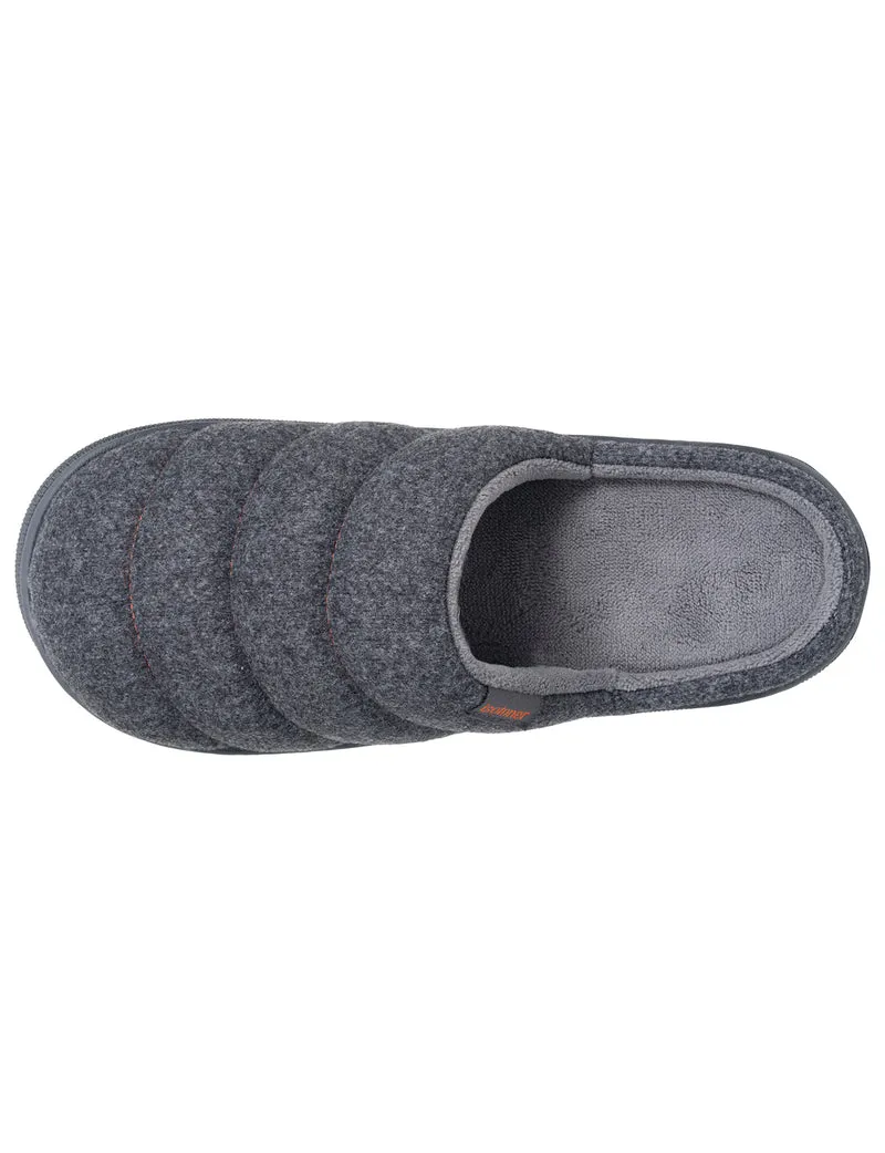 Chaussons Mules Homme BLOUP Chiné Gris