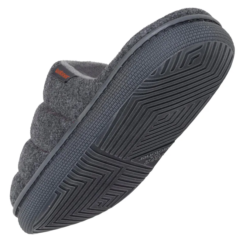 Chaussons Mules Homme BLOUP Chiné Gris