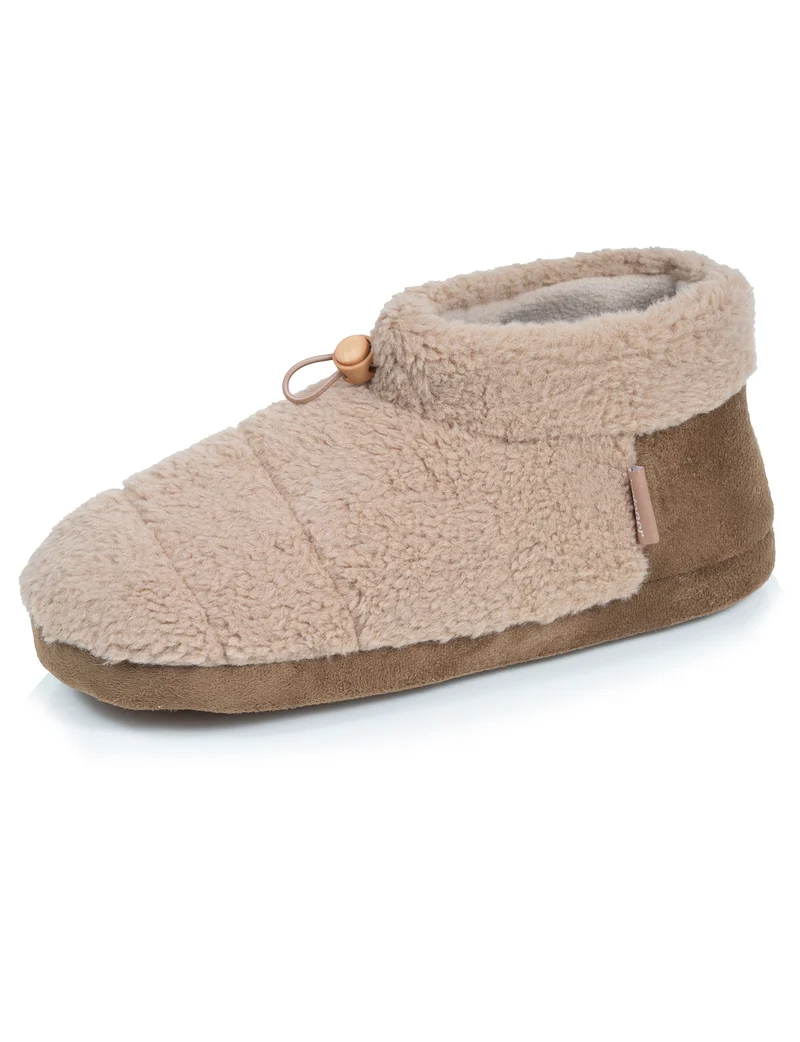 Chaussons Bottillons Homme sherpa Camel