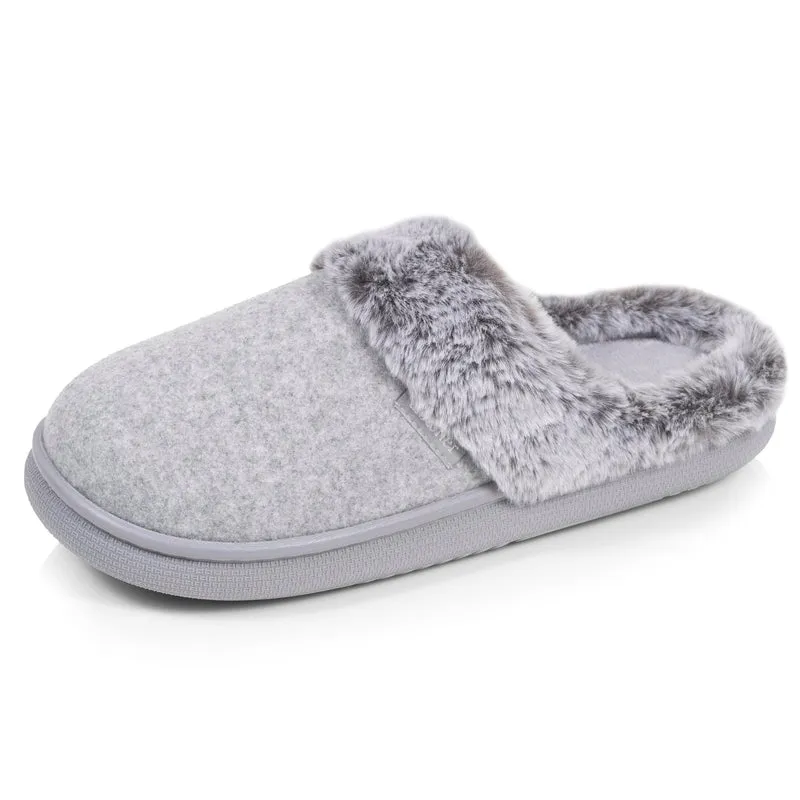 Chaussons Mules Femme BLOUP Gris Chiné