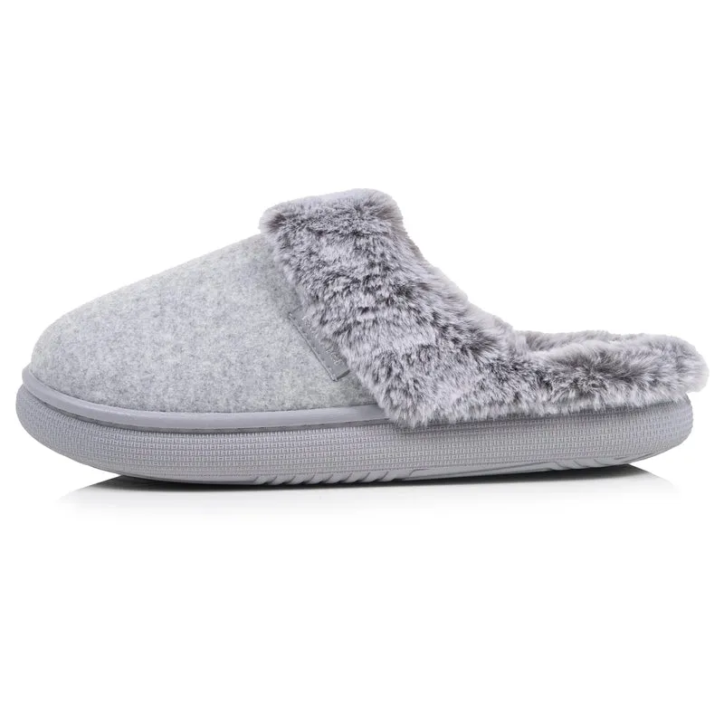 Chaussons Mules Femme BLOUP Gris Chiné