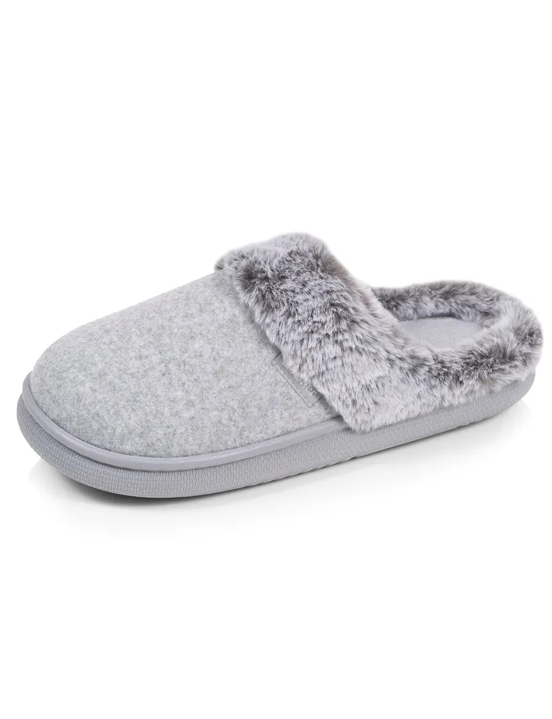 Chaussons Mules Femme BLOUP Gris Chiné