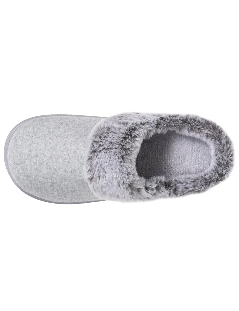 Chaussons Mules Femme BLOUP Gris Chiné