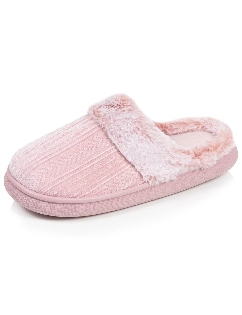 Chaussons Mules Femme BLOUP maille Blush