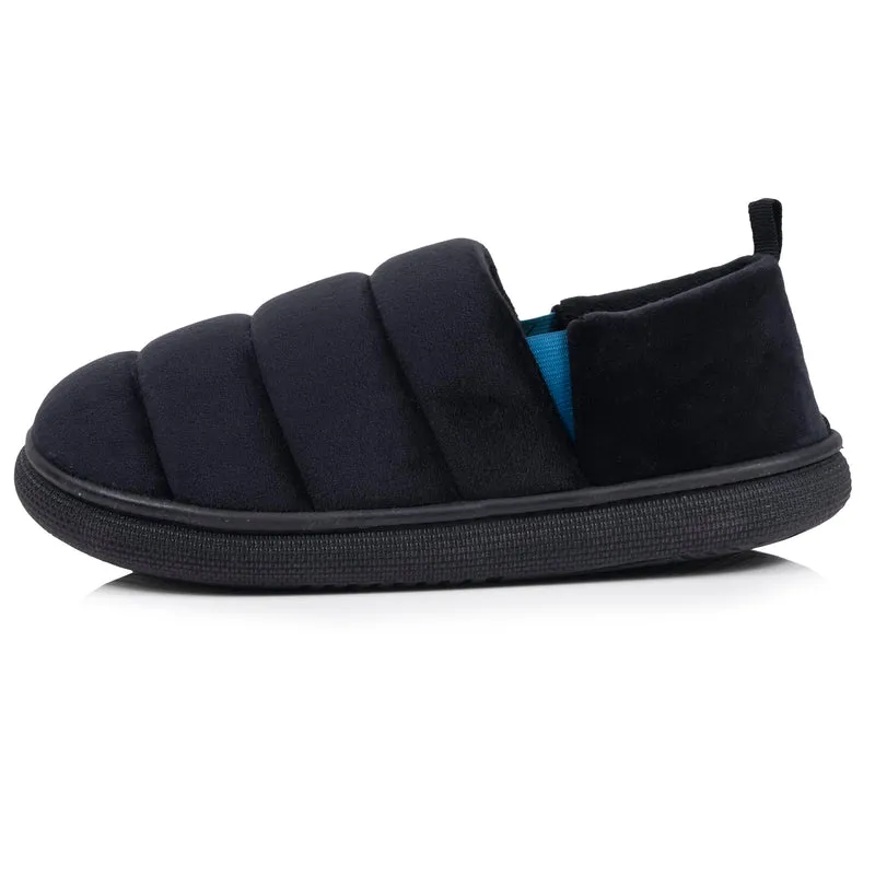 Chaussons Slippers Homme BLOUP Noir/Bleu