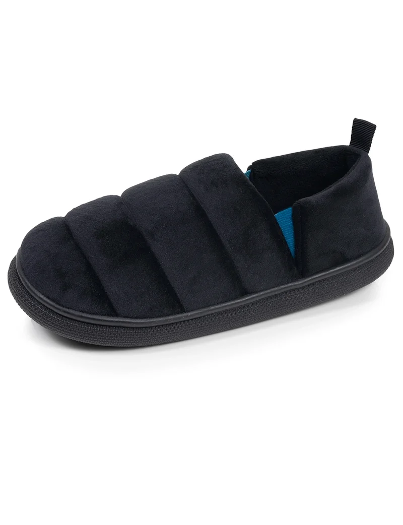 Chaussons Slippers Homme BLOUP Noir/Bleu