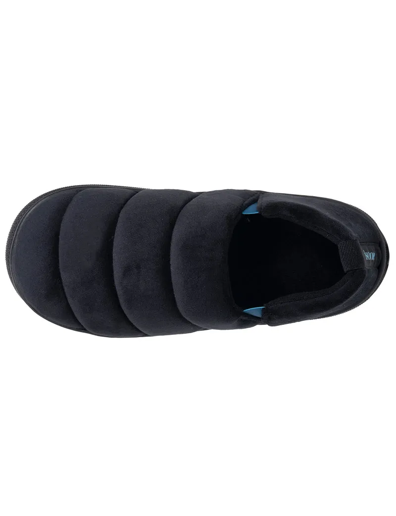 Chaussons Slippers Homme BLOUP Noir/Bleu