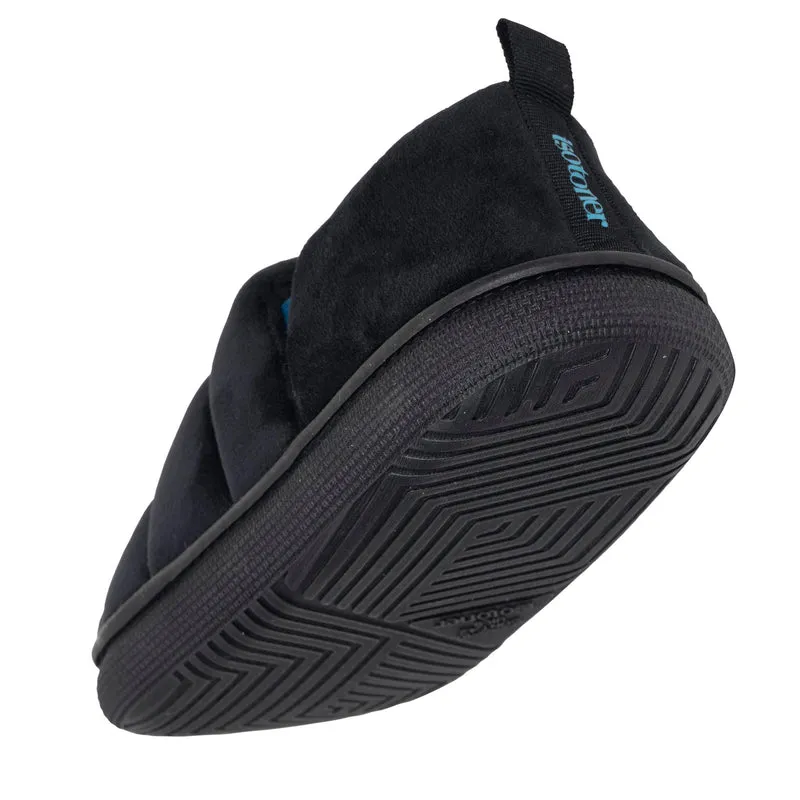 Chaussons Slippers Homme BLOUP Noir/Bleu
