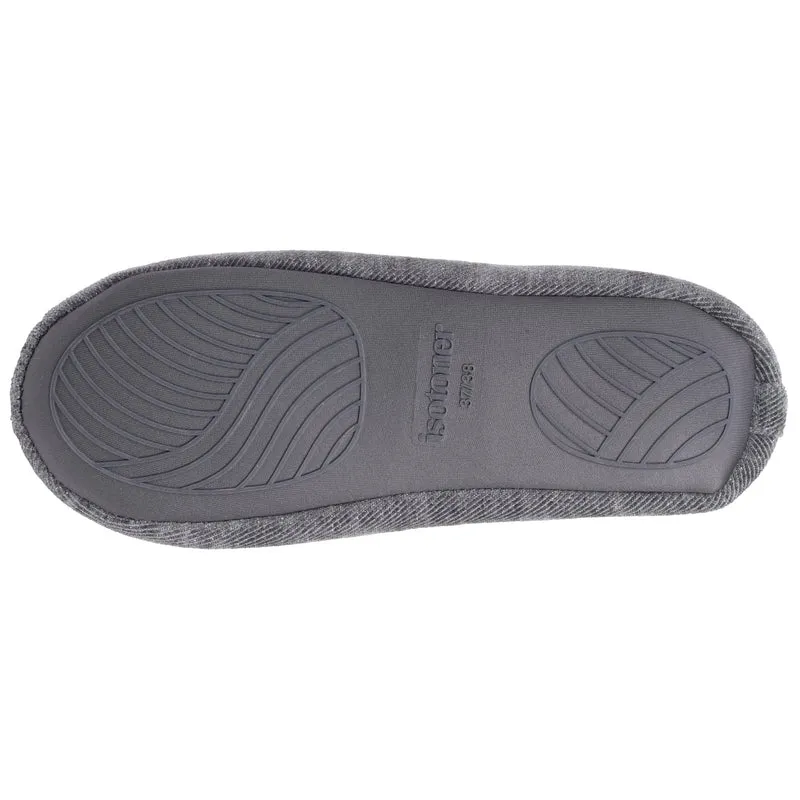 Chaussons Ballerines Femme pailleté Gris foncé