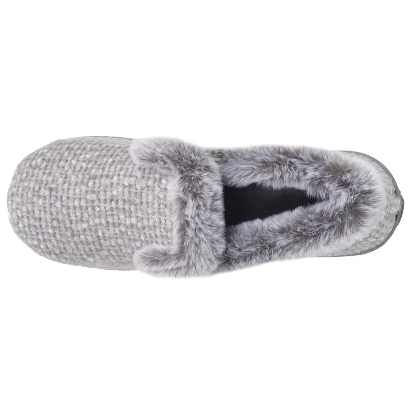 Chaussons Charentaises Femme Relief Gris