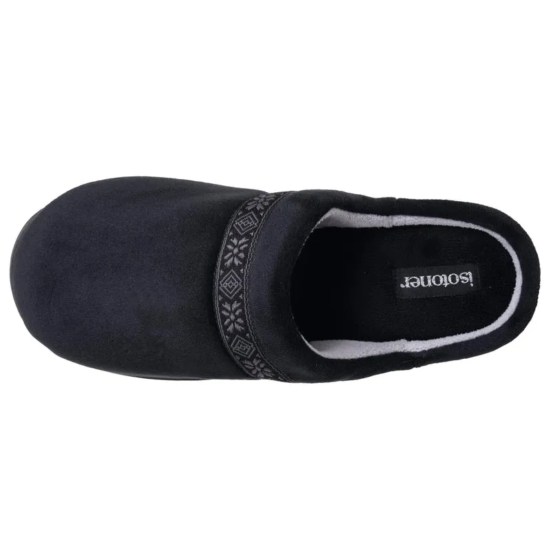 Chaussons Mules Femme talon Noir